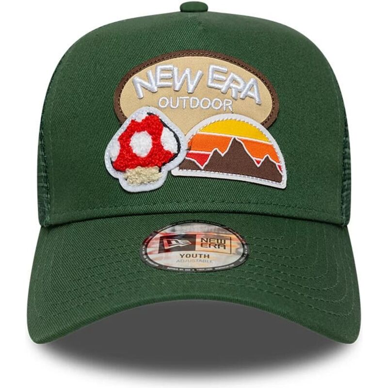 bone-trucker-verde-para-crianca-a-frame-outdoor-da-new-era