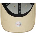 bone-curvo-bege-ajustavel-para-mulheres-com-logo-bege-9forty-pu-pattern-da-new-york-yankees-mlb-da-new-era