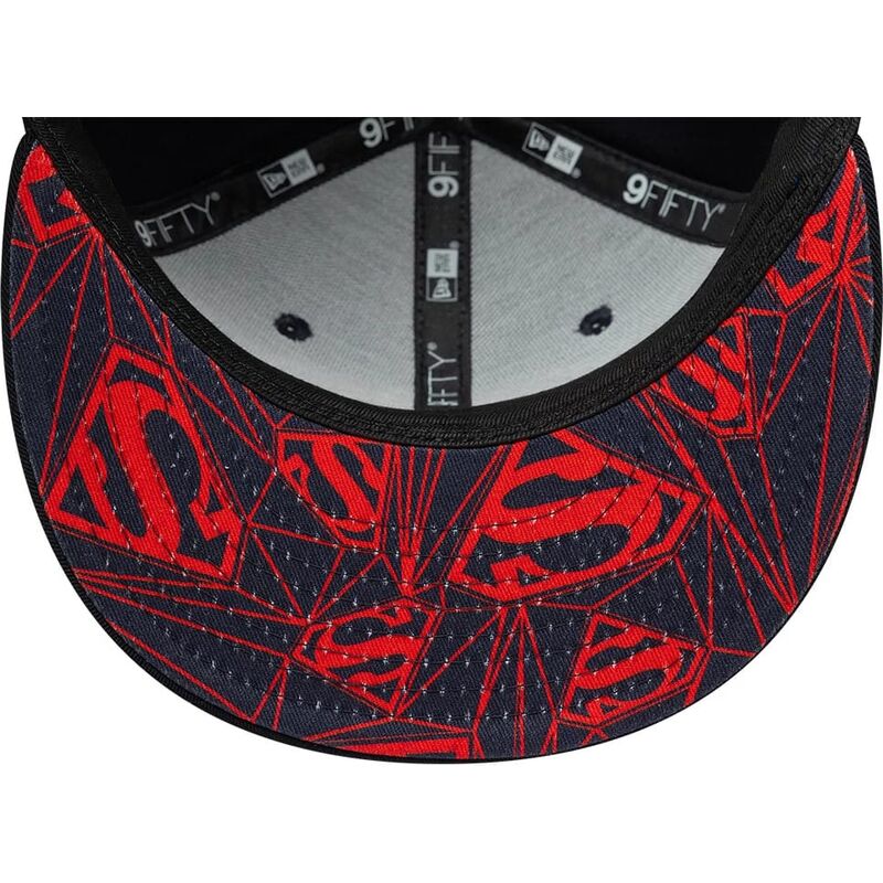 bone-plano-azul-snapback-para-crianca-9fifty-piping-da-superman-dc-comics-da-new-era