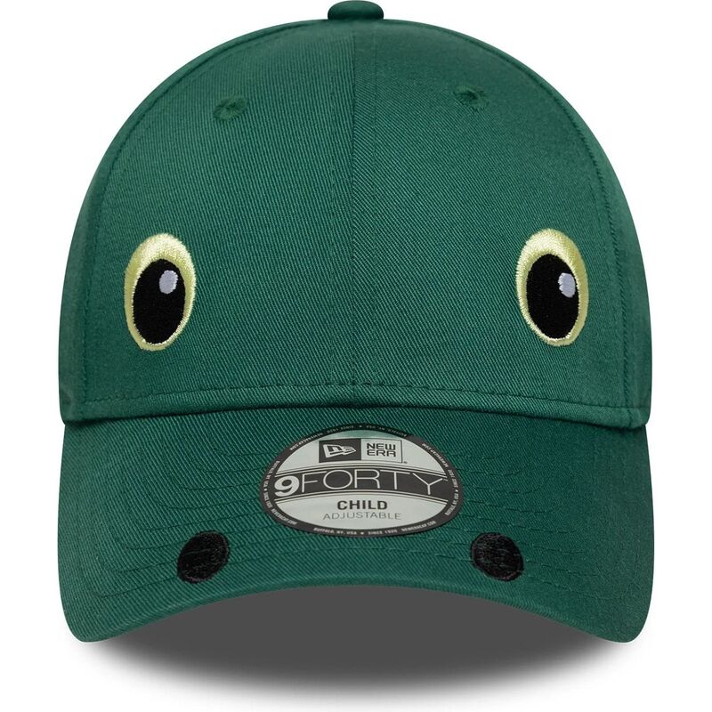 bone-curvo-verde-snapback-para-crianca-9forty-dino-face-da-new-era