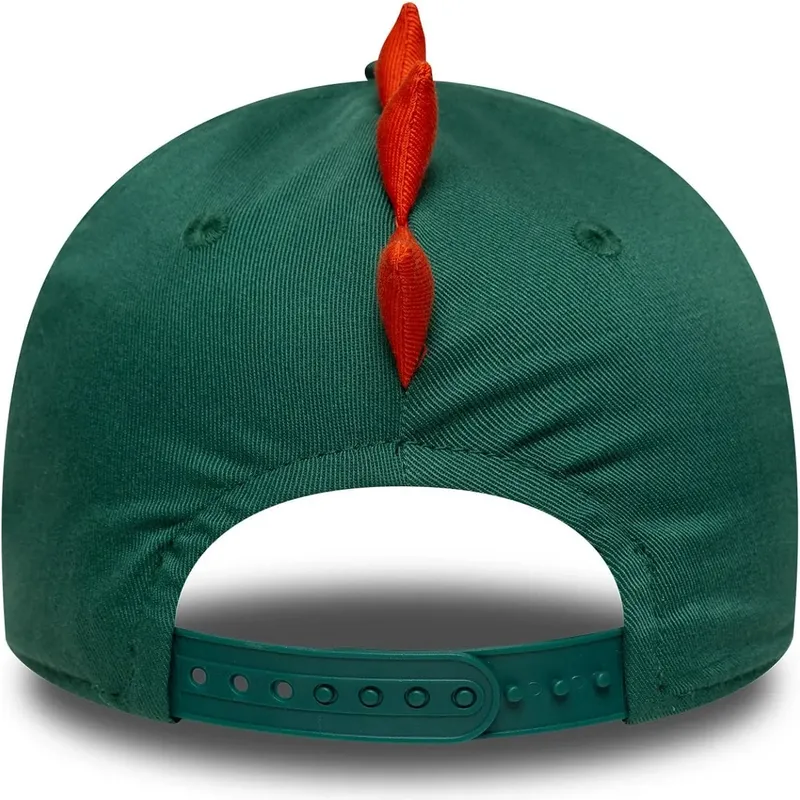 bone-curvo-verde-snapback-para-crianca-9forty-dino-face-da-new-era