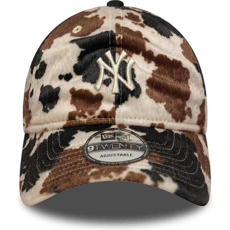 bone-curvo-castanho-ajustavel-9twenty-animal-print-da-new-york-yankees-mlb-da-new-era bone-curvo-castanho-ajustavel-9twenty-animal-print-da-new-york-yankees-mlb-da-new-era