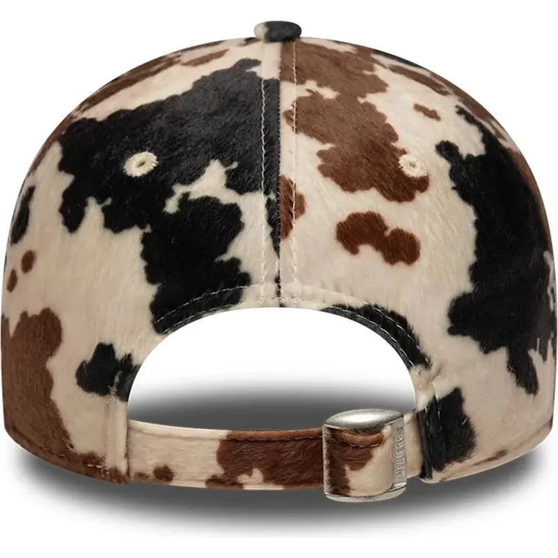 bone-curvo-castanho-ajustavel-9twenty-animal-print-da-new-york-yankees-mlb-da-new-era bone-curvo-castanho-ajustavel-9twenty-animal-print-da-new-york-yankees-mlb-da-new-era