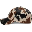 bone-curvo-castanho-ajustavel-9twenty-animal-print-da-new-york-yankees-mlb-da-new-era
