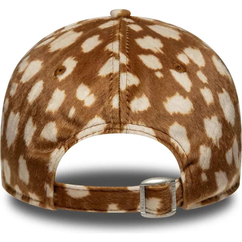 bone-curvo-castanho-ajustavel-9twenty-animal-print-da-los-angeles-dodgers-mlb-da-new-era