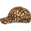 bone-curvo-castanho-ajustavel-9twenty-animal-print-da-los-angeles-dodgers-mlb-da-new-era