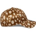 bone-curvo-castanho-ajustavel-9twenty-animal-print-da-los-angeles-dodgers-mlb-da-new-era