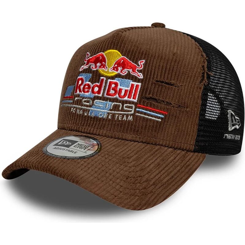 bone-trucker-castanho-e-preto-a-frame-distressed-cord-da-red-bull-racing-formula-1-da-new-era bone-trucker-castanho-e-preto-a-frame-distressed-cord-da-red-bull-racing-formula-1-da-new-era