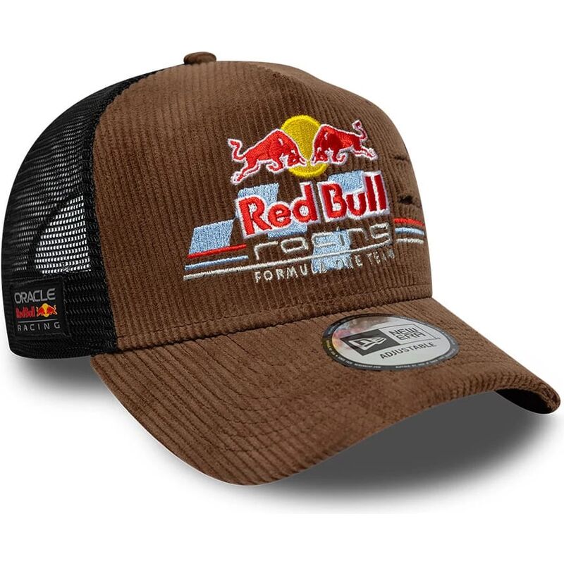 bone-trucker-castanho-e-preto-a-frame-distressed-cord-da-red-bull-racing-formula-1-da-new-era bone-trucker-castanho-e-preto-a-frame-distressed-cord-da-red-bull-racing-formula-1-da-new-era