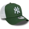 bone-trucker-verde-e-branco-a-frame-league-essential-da-new-york-yankees-mlb-da-new-era