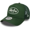 bone-trucker-verde-a-frame-oval-patch-foam-da-new-era