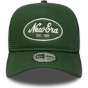 bone-trucker-verde-a-frame-oval-patch-foam-da-new-era