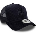 bone-trucker-azul-marinho-com-logo-azul-marinho-a-frame-tonal-cord-da-new-york-yankees-mlb-da-new-era