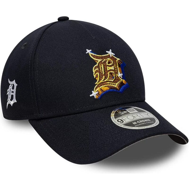 bone-curvo-azul-marinho-snapback-9forty-m-crown-a-frame-emblem-da-detroit-tigers-mlb-da-new-era