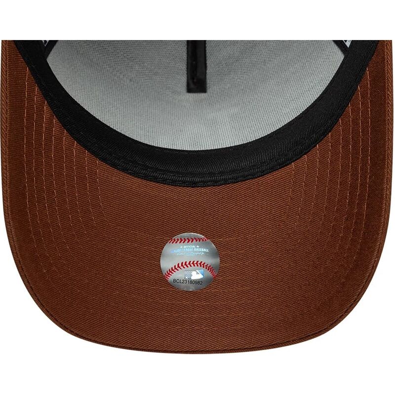 bone-curvo-castanho-snapback-e-frame-league-essential-da-los-angeles-dodgers-mlb-da-new-era bone-curvo-castanho-snapback-e-frame-league-essential-da-los-angeles-dodgers-mlb-da-new-era
