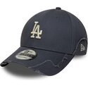 bone-curvo-cinza-ajustavel-9forty-stitched-da-los-angeles-dodgers-mlb-da-new-era