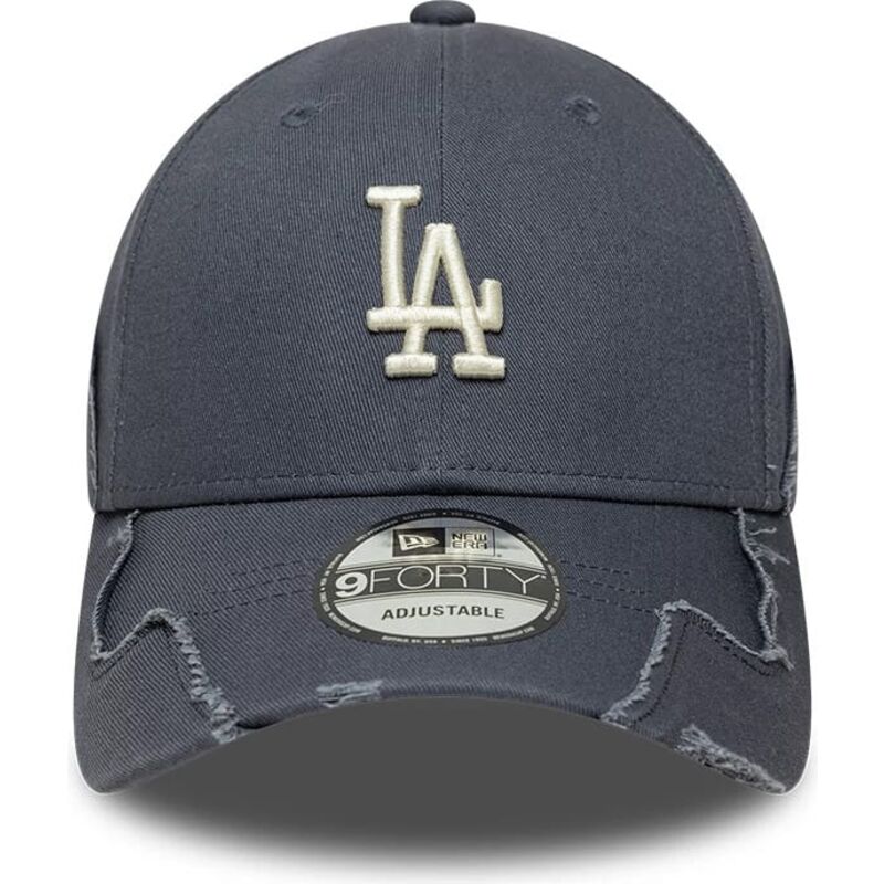 bone-curvo-cinza-ajustavel-9forty-stitched-da-los-angeles-dodgers-mlb-da-new-era