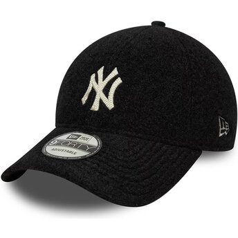 Boné curvo preto snapback 9FORTY Winter Borg da New York Yankees MLB da New Era