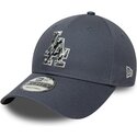 bone-curvo-cinza-ajustavel-9forty-outline-camo-da-los-angeles-dodgers-mlb-da-new-era