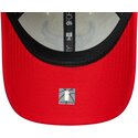 bone-curvo-bege-e-vermelho-ajustavel-9forty-colour-block-da-chicago-bulls-nba-da-new-era