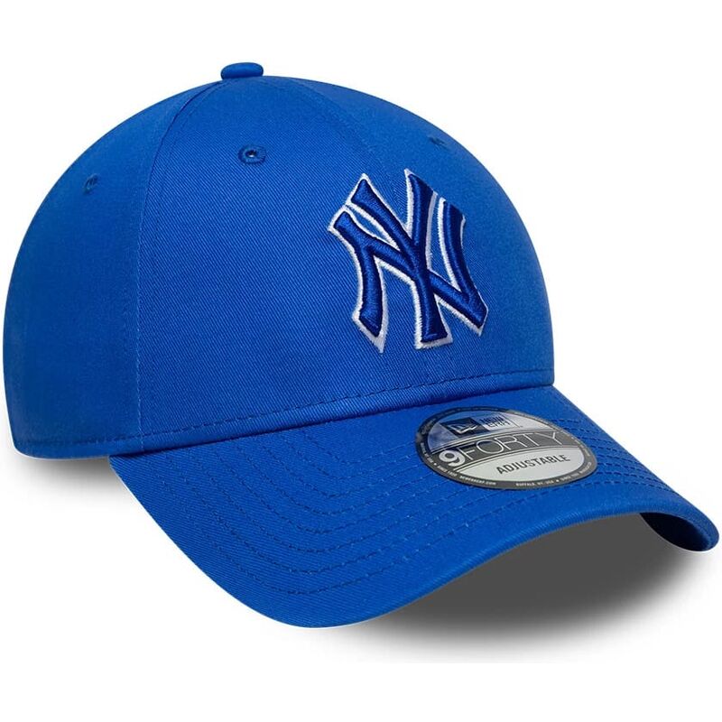 bone-curvo-azul-ajustavel-com-logo-azul-9forty-team-outline-da-new-york-yankees-mlb-da-new-era
