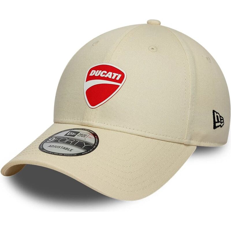 bone-curvo-bege-ajustavel-9forty-core-da-ducati-motor-motogp-da-new-era