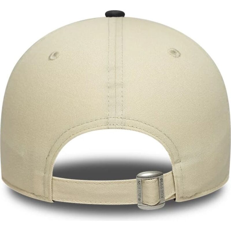 bone-curvo-bege-e-preto-ajustavel-9forty-colour-block-da-los-angeles-lakers-nba-da-new-era