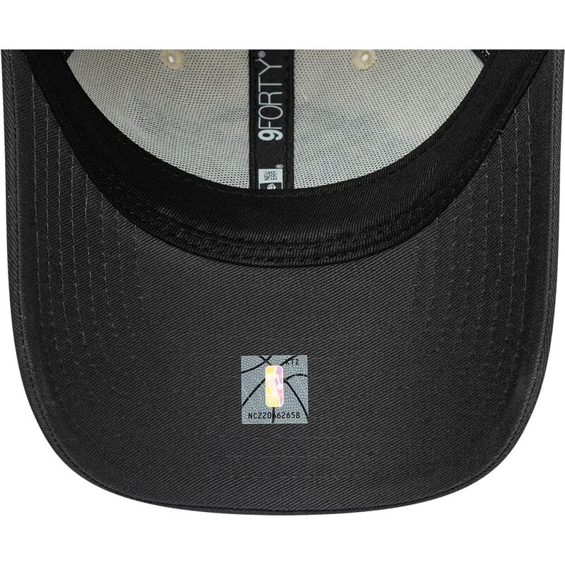 bone-curvo-bege-e-preto-ajustavel-9forty-colour-block-da-los-angeles-lakers-nba-da-new-era