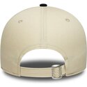 bone-curvo-bege-e-preto-ajustavel-9forty-colour-block-da-las-vegas-raiders-nfl-da-new-era