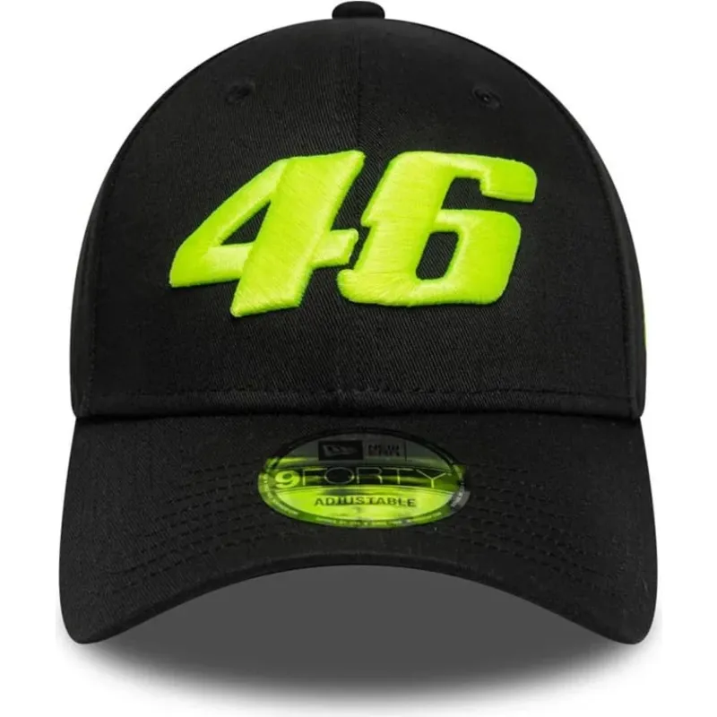 bone-curvo-preto-ajustavel-9forty-wordmark-da-valentino-rossi-vr46-motogp-da-new-era