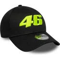 bone-curvo-preto-ajustavel-9forty-wordmark-da-valentino-rossi-vr46-motogp-da-new-era