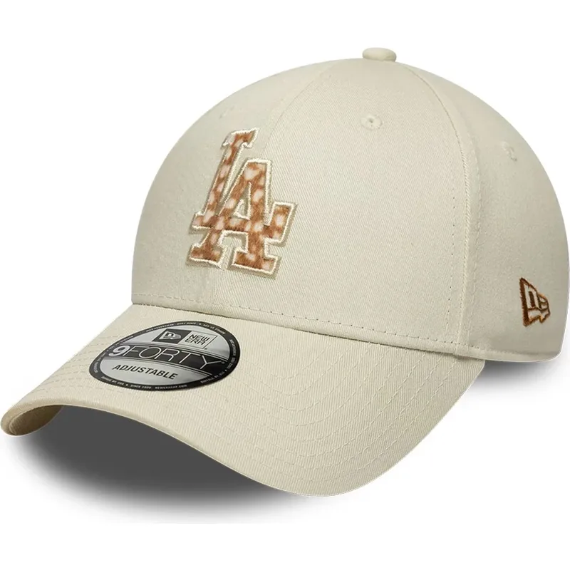 bone-curvo-bege-ajustavel-com-logo-castanho-9forty-faux-pony-infill-da-los-angeles-dodgers-mlb-da-new-era bone-curvo-bege-ajustavel-com-logo-castanho-9forty-faux-pony-infill-da-los-angeles-dodgers-mlb-da-new-era