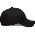 bone-curvo-preto-ajustavel-com-logo-castanho-9forty-faux-pony-infill-da-new-york-yankees-mlb-da-new-era