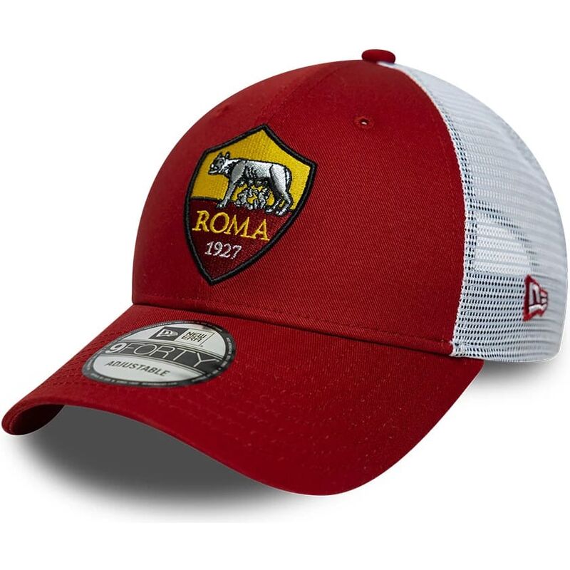 bone-trucker-vermelho-e-branco-ajustavel-9forty-league-da-associazione-sportiva-roma-serie-a-da-new-era