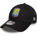 bone-curvo-preto-ajustavel-9forty-core-da-aston-villa-football-club-premier-league-da-new-era