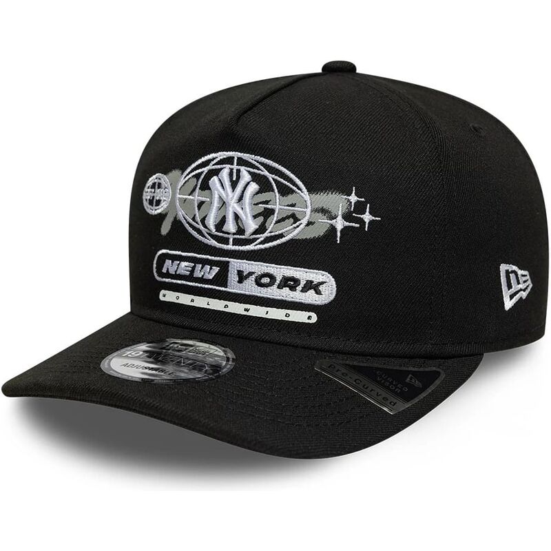 bone-curvo-preto-snapback-19twenty-graphic-da-new-york-yankees-mlb-da-new-era