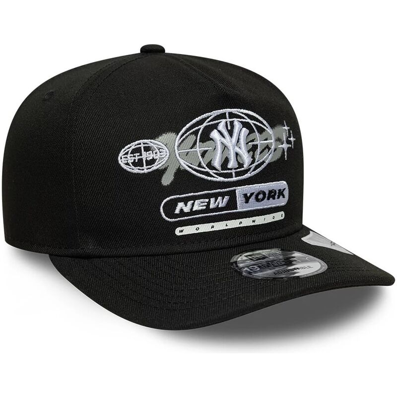 bone-curvo-preto-snapback-19twenty-graphic-da-new-york-yankees-mlb-da-new-era