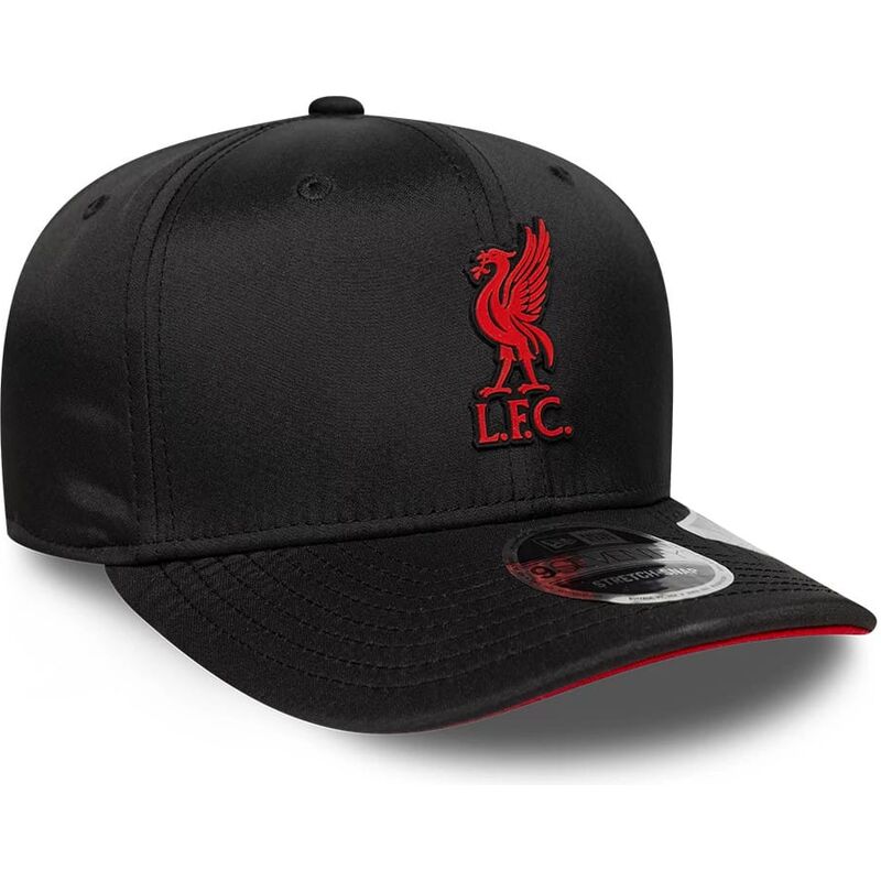 bone-curvo-preto-snapback-com-logo-vermelho-9seventy-stretch-snap-gradient-da-liverpool-football-club-premier-league-da-new-era