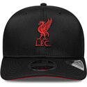 bone-curvo-preto-snapback-com-logo-vermelho-9seventy-stretch-snap-gradient-da-liverpool-football-club-premier-league-da-new-era