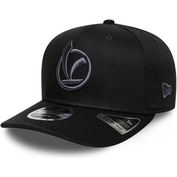 Boné curvo preto snapback com logo preto 9SEVENTY Stretch Snap Seasonal Vespa Piaggio da New Era
