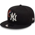 bone-plano-preto-snapback-9fifty-outdoor-icon-da-new-york-yankees-mlb-da-new-era