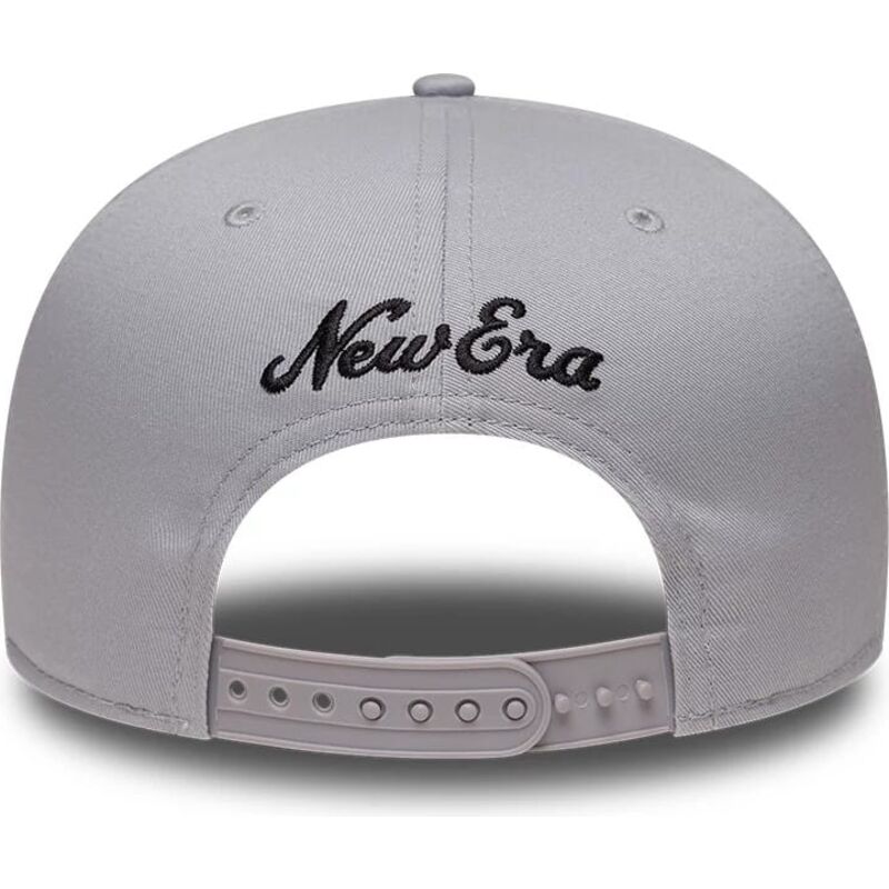 bone-plano-cinza-snapback-com-logo-preto-9fifty-outdoor-icon-da-los-angeles-dodgers-mlb-da-new-era