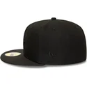 bone-plano-preto-justo-com-logo-preto-59fifty-da-chicago-white-sox-mlb-da-new-era