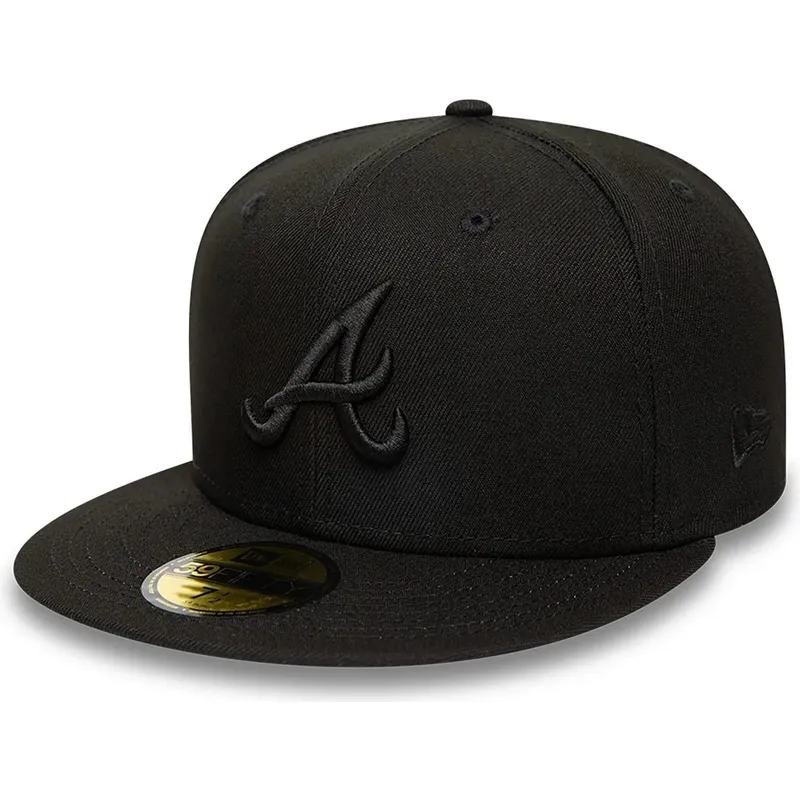 bone-plano-preto-justo-com-logo-preto-59fifty-da-atlanta-braves-mlb-da-new-era bone-plano-preto-justo-com-logo-preto-59fifty-da-atlanta-braves-mlb-da-new-era