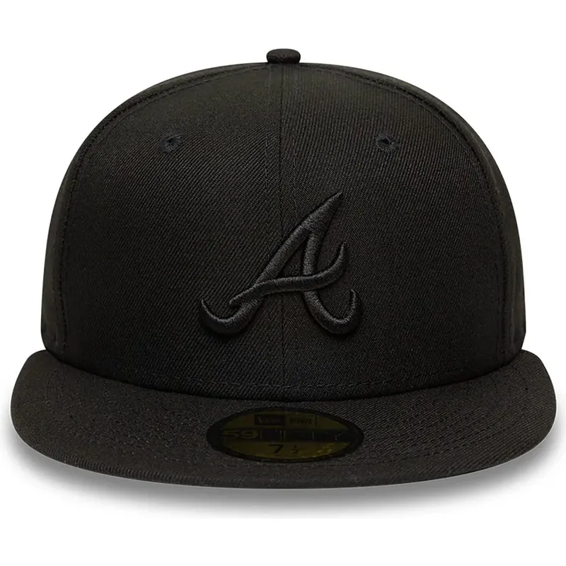 bone-plano-preto-justo-com-logo-preto-59fifty-da-atlanta-braves-mlb-da-new-era bone-plano-preto-justo-com-logo-preto-59fifty-da-atlanta-braves-mlb-da-new-era