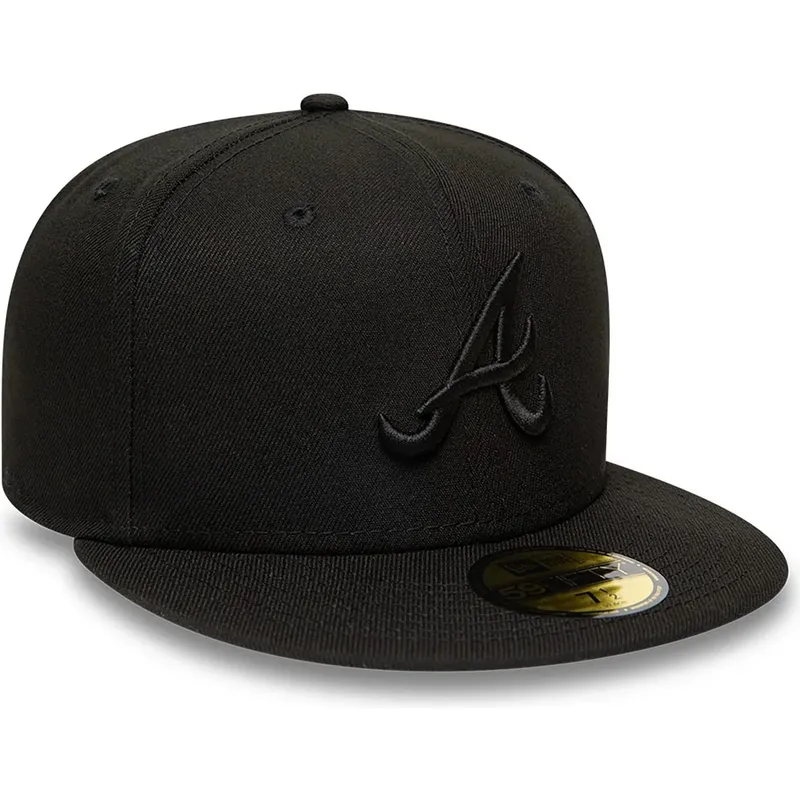 bone-plano-preto-justo-com-logo-preto-59fifty-da-atlanta-braves-mlb-da-new-era bone-plano-preto-justo-com-logo-preto-59fifty-da-atlanta-braves-mlb-da-new-era