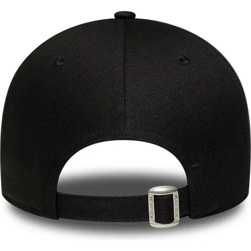 bone-curvo-preto-ajustavel-para-mulheres-9forty-tort-infill-da-los-angeles-dodgers-mlb-da-new-era