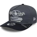 bone-curvo-cinza-e-azul-marinho-snapback-19twenty-graphic-da-los-angeles-dodgers-mlb-da-new-era