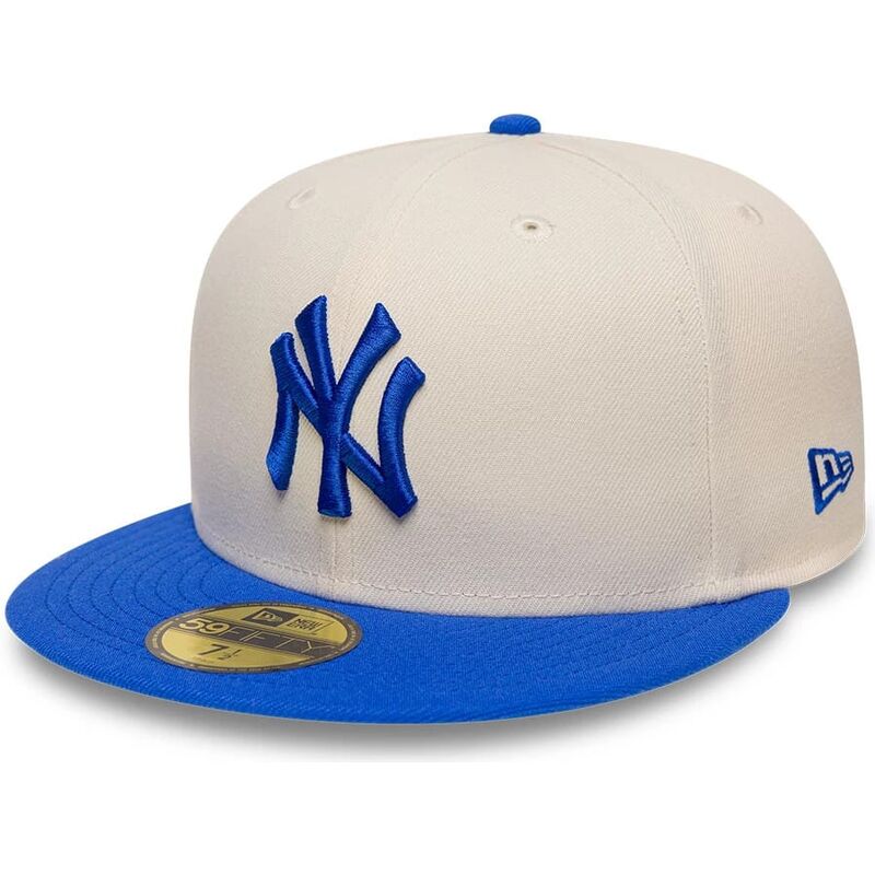 bone-plano-bege-e-azul-justo-com-logo-azul-59fifty-league-essential-da-new-york-yankees-mlb-da-new-era bone-plano-bege-e-azul-justo-com-logo-azul-59fifty-league-essential-da-new-york-yankees-mlb-da-new-era