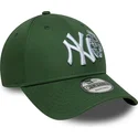 bone-curvo-verde-ajustavel-9forty-food-icon-da-new-york-yankees-mlb-da-new-era